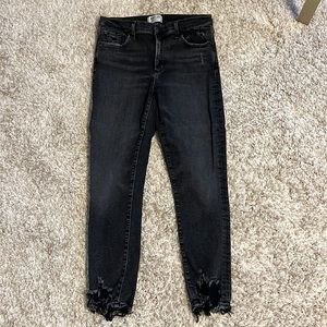 Agolde Women's Skinny Jeans - Black